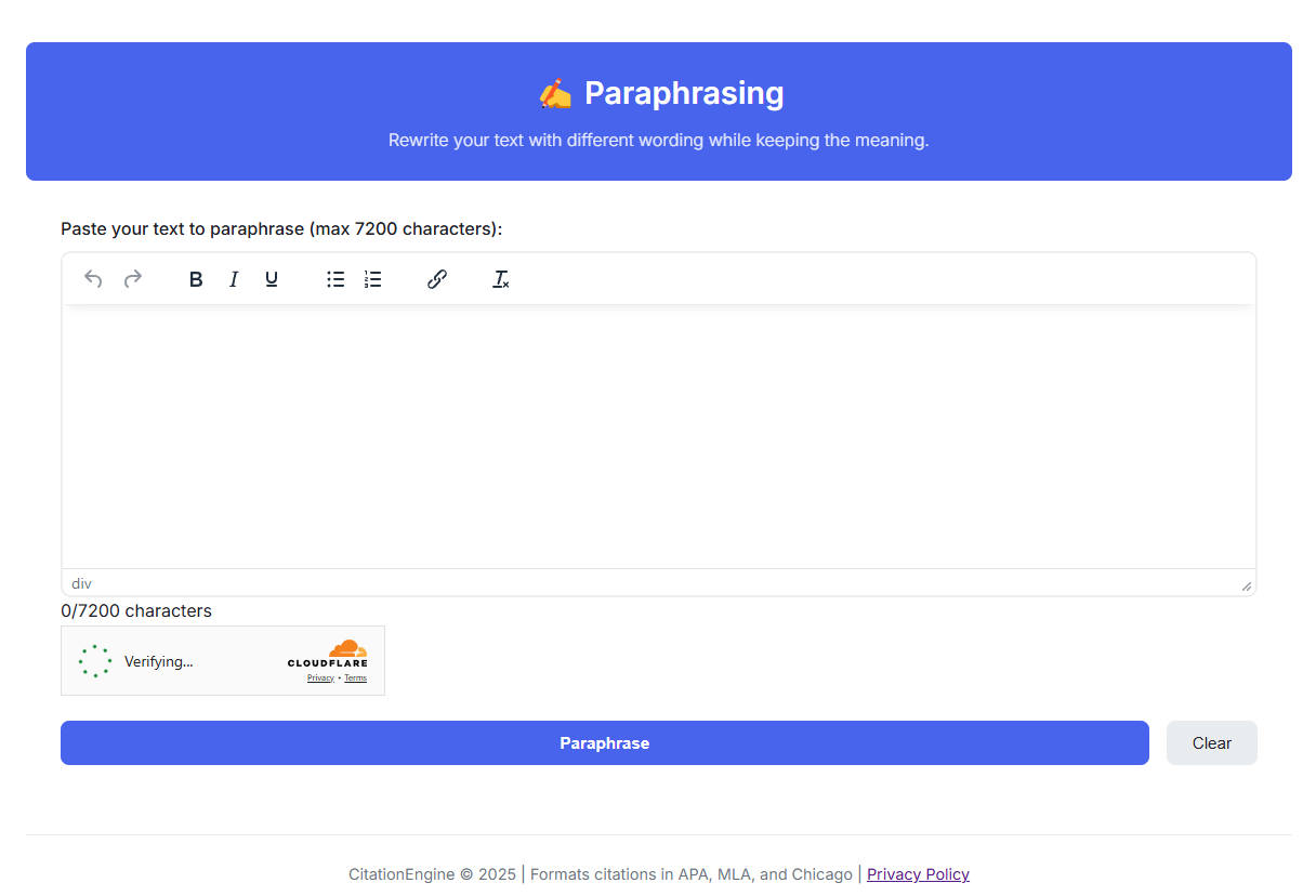 Citation Engine Screenshot 3